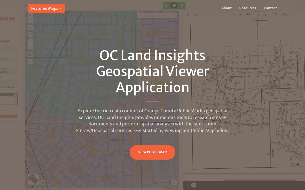 La Habra people search using OC Land Insights parcel maps